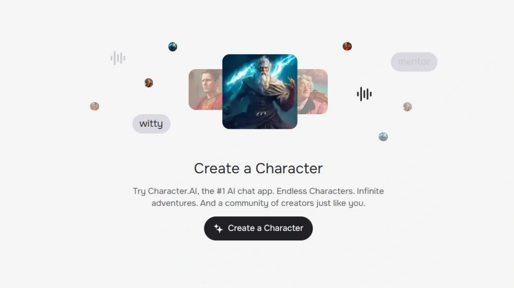 Character.AI is a neural language model chatbot